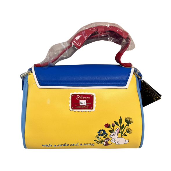 Loungefly Disney Snow White Bow Cosplay Crossbody DEFECTIVE #167