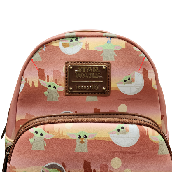 Loungefly Star Wars Mandalorian Mini DEFECTIVES