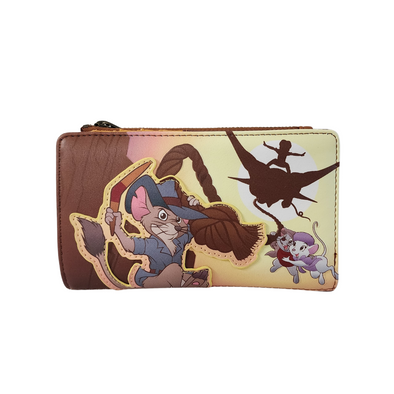 Loungefly Disney Rescuers Down Under Wallet DEFECTIVES