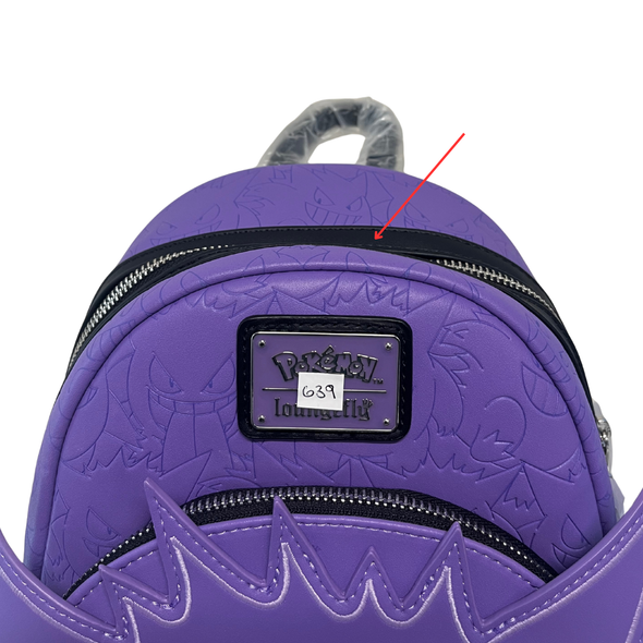 Loungefly Pokemon Gengar Mini Backpack DEFECTIVE #639