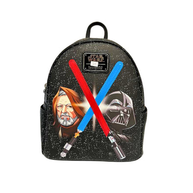 Loungefly Modern Pinup Star Wars Lightsaber Light-Up Exclusive Mini Backpack DEFECTIVE #34