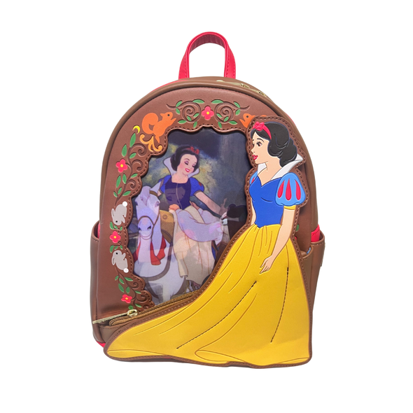 Loungefly Disney Snow White Lenticular Mini Backpack DEFECTIVE #442