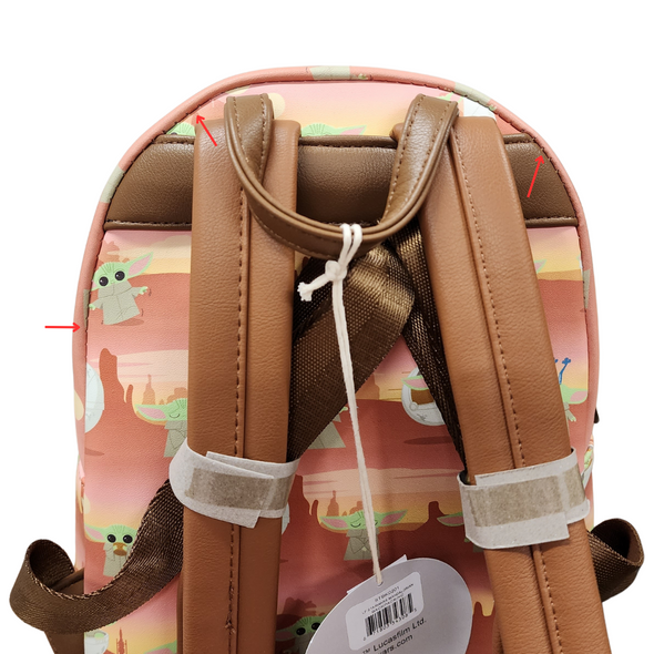Loungefly Star Wars Mandalorian Mini DEFECTIVES