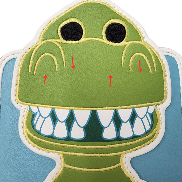 Loungefly Pop Pixar Toy Story Rex Wallet DEFECTIVES