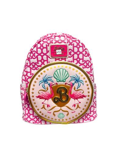 Loungefly Hasbro Barbie Logo Mini Backpack DEFECTIVE #653