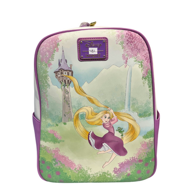 Modern Pinup Exclusive Loungefly Disney Rapunzel Mini Backpack DEFECTIVE #481
