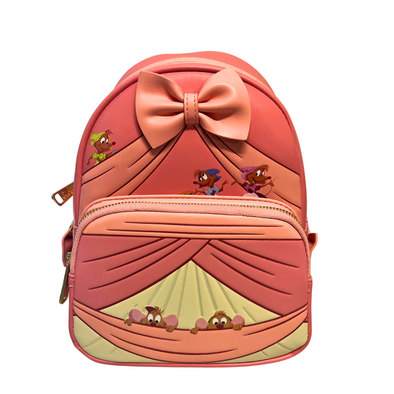 Loungefly Disney Cinderella Dress Making Mini Backpack DEFECTIVE #496