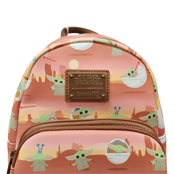 Loungefly Star Wars Mandalorian Mini DEFECTIVES