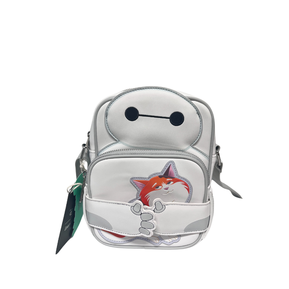 Loungefly Disney Pixar Big Hero 6 Baymax Crossbuddy DEFECTIVE #445