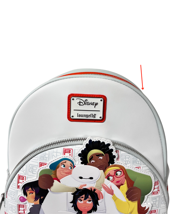 Loungefly Disney Big Hero 6 Mini Backpack DEFECTIVES