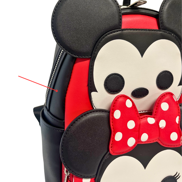Loungefly Disney Mickey and Minnie POP Mini Backpack DEFECTIVES