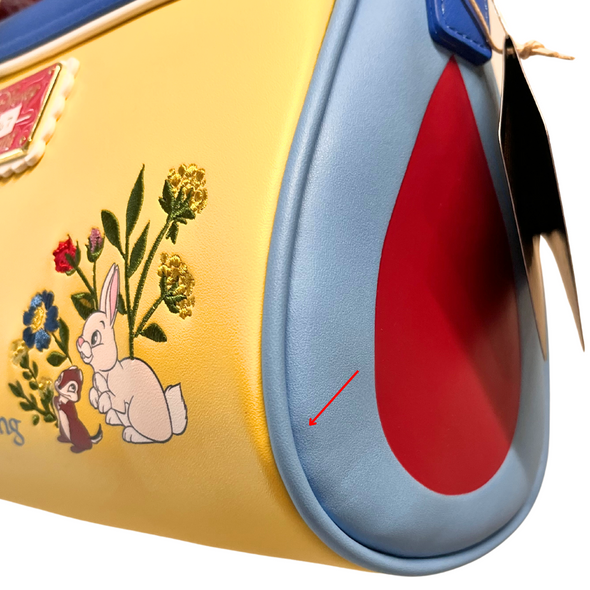 Loungefly Disney Snow White Bow Cosplay Crossbody DEFECTIVE #167