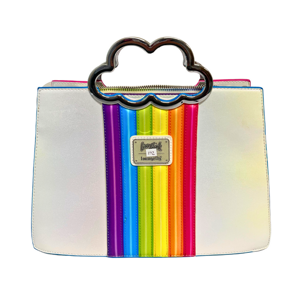 Loungefly Lisa Frank Rainbow Cloud Crossbody DEFECTIVE #172