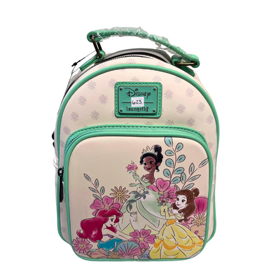 Modern Pinup Exclusive Loungefly Disney Princess Parade Mini Backpack DEFECTIVE #623