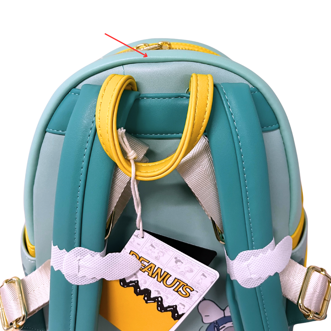 Loungefly Peanuts Snoopy Road Trip Mini Backpack DEFECTIVE #626 ...