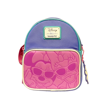 Loungefly Disney Minnie Daisy Canvas Convertible Bag DEFECTIVE #661