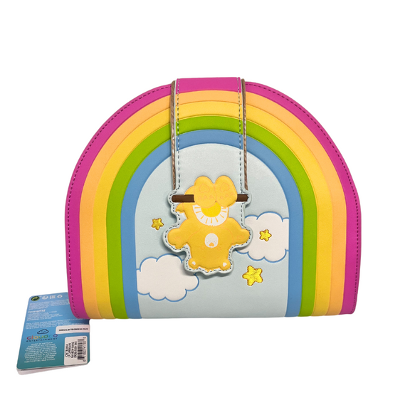 Loungefly Care Bears Rainbow Swing Crossbody DEFECTIVE #305