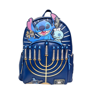 Loungefly Disney Lilo and Stitch Menorah Mini Backpack DEFECTIVE #582