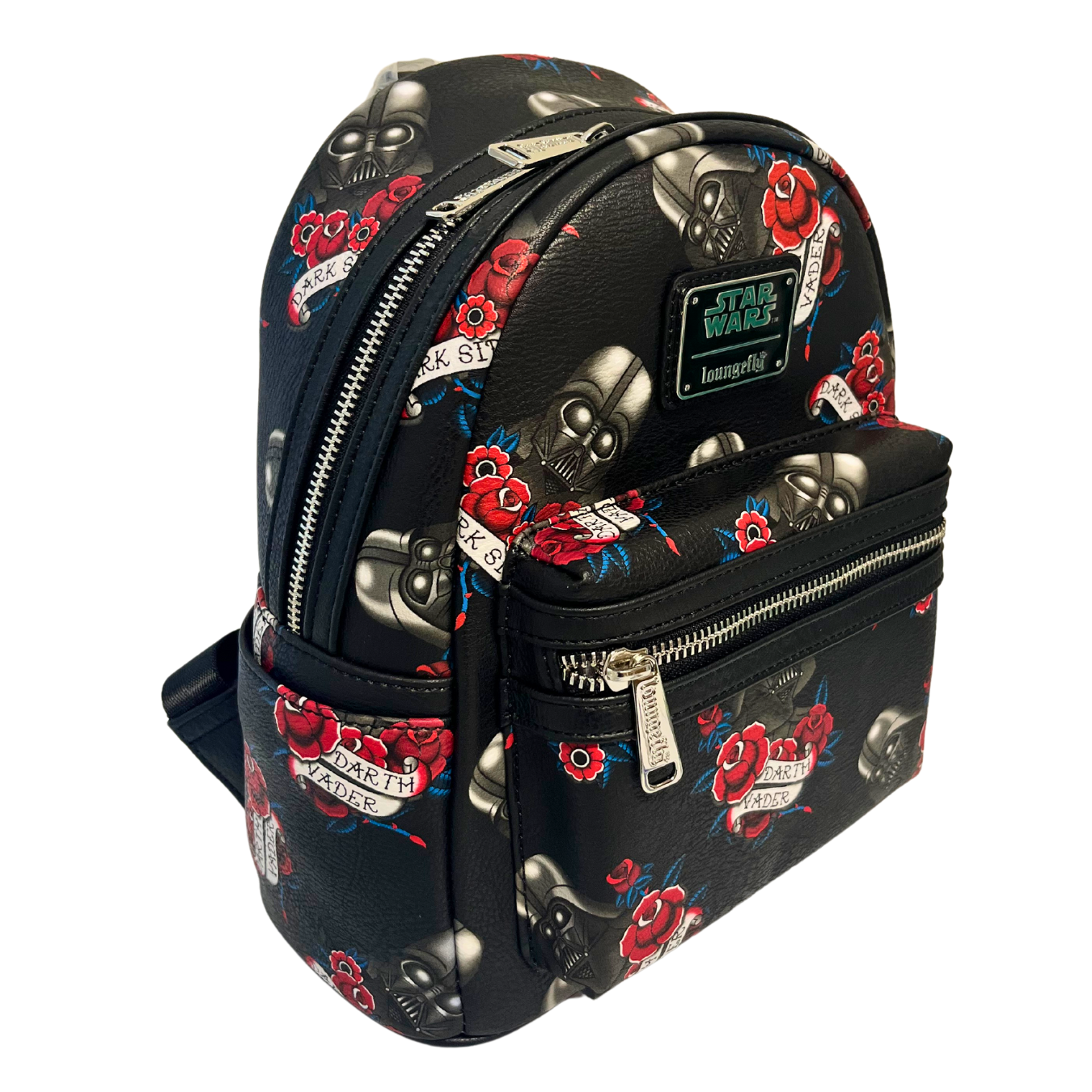 Loungefly Star Wars Darth Vader AOP Tattoo Mini Backpack DEFECTIVES Modern Pinup