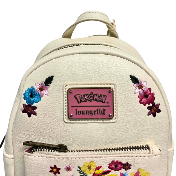 Loungefly Pokemon Eevee Floral Small Mini Backpack DEFECTIVES