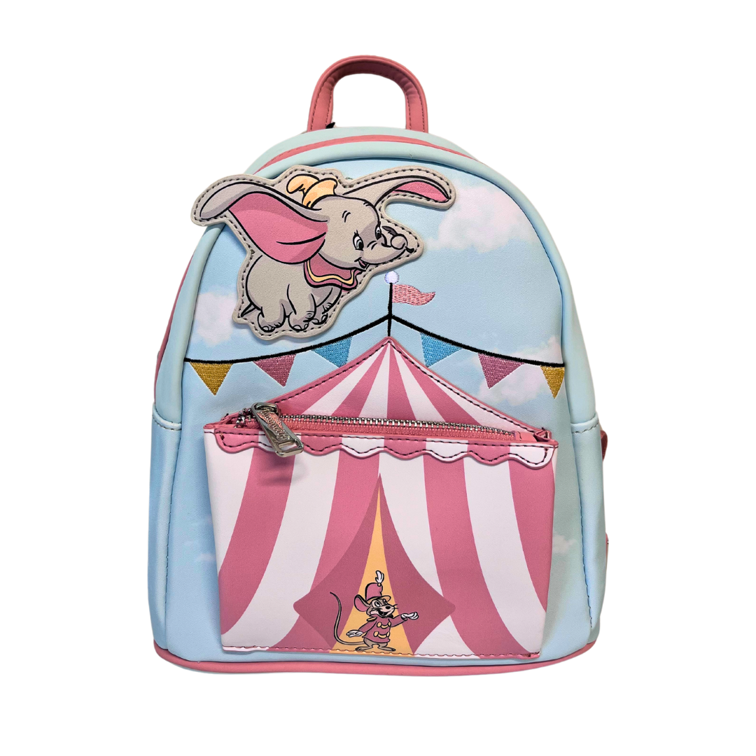 Loungefly Disney Dumbo Circus Tent Mini Backpack DEFECTIVE 679