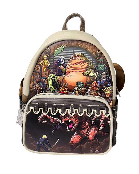Loungefly Star Wars Jabba the Hut Mini Backpack DEFECTIVE #547
