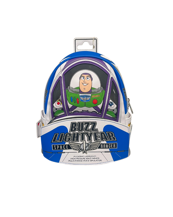 Loungefly Disney Pixar Buzz Lightyear Toy Story Mini Backpack DEFECTIVE #799