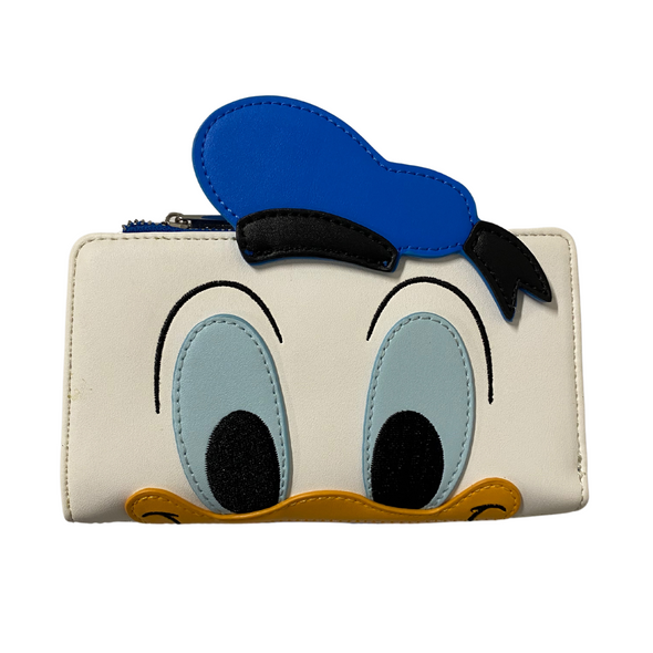 Loungefly Disney Donald Duck Cosplay Flap Wallet DEFECTIVE #33