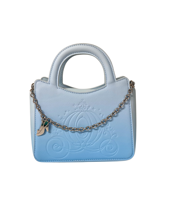 Loungefly Disney Cinderella Blue Anniversary Crossbody DEFECTIVE #540
