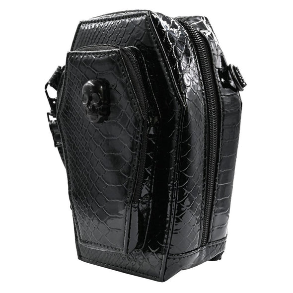 Kreepsville Coffin Mini Crossbody Skull Purse