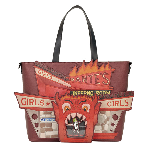 Loungefly Beetlejuice Dante's Inferno Tote Bag