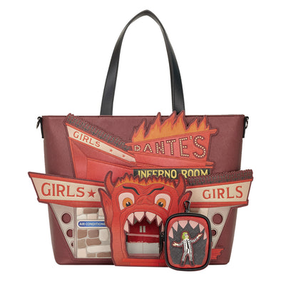 Loungefly Beetlejuice Dante's Inferno Tote Bag