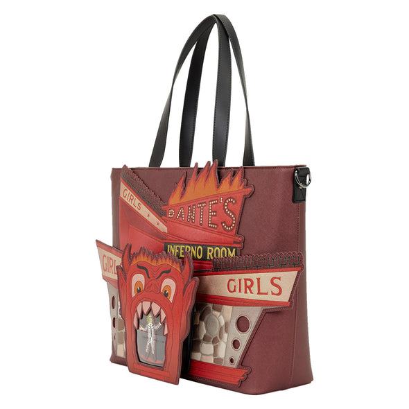 Loungefly Beetlejuice Dante's Inferno Tote Bag