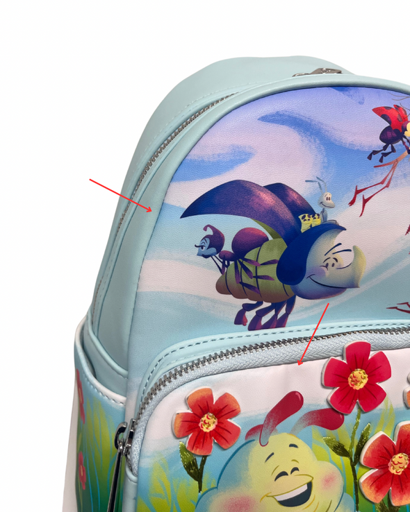 Loungefly Disney Pixar Bug’s Life Earth Day Mini Backpack DEFECTIVES