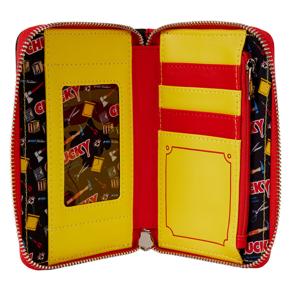 Loungefly Universal Chucky Zip Around Wallet