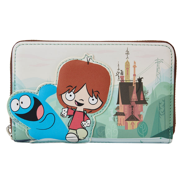 Loungefly Cartoon Network Fosters Home for Imaginary Friends Mac and Blue Zip Around Wallet