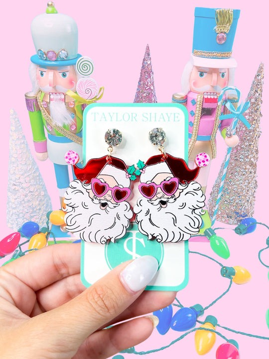 Santa Disco Earrings Santa Disco Earrings