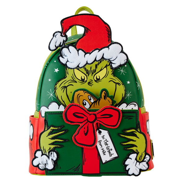 Loungefly Dr. Seuss Grinch Santa Cosplay Mini Backpack