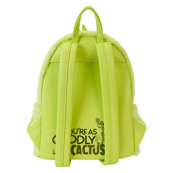 Loungefly Dr Seuss Plush Grinch Light Up Cosplay Mini Backpack