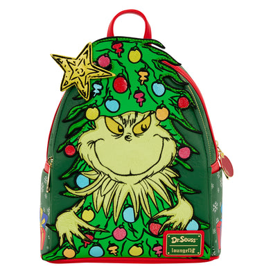 Loungefly Dr Seuss Grinch Holiday Mini Backpack