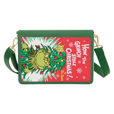 Loungefly Dr Seuss Grinch Holiday Crossbody