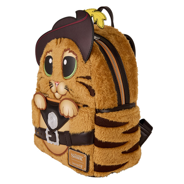 Loungefly Shrek Puss in Boots Cosplay Mini Backpack