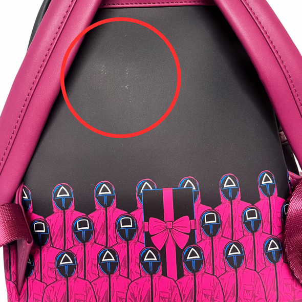 Loungefly Netflix Squid Game Mini Backpack DEFECTIVE #452