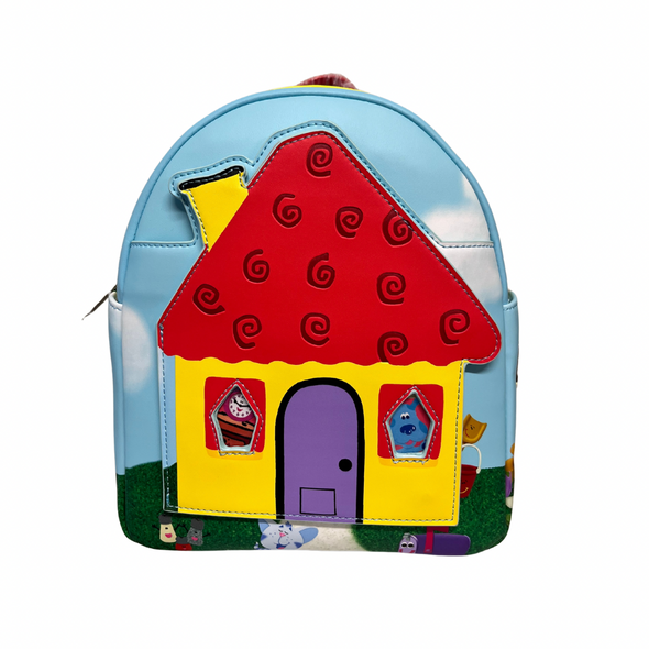 Loungefly Nickelodeon Blue’s Clues House Mini Backpack DEFECTIVE #453