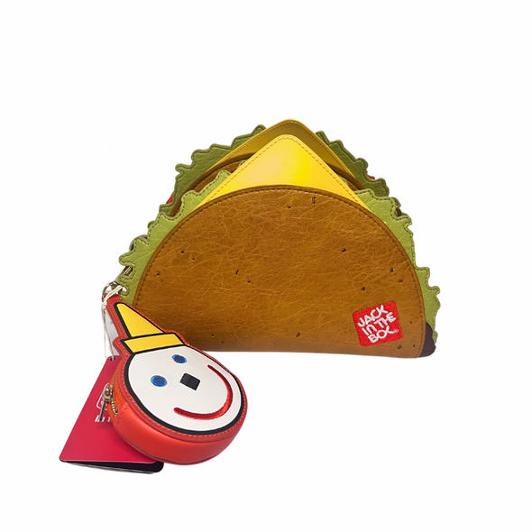 Loungefly Jack in the Box Taco Crossbody DEFECTIVE #448
