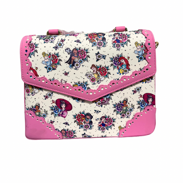 Loungefly Disney Princesses AOP Crossbody DEFECTIVE #468