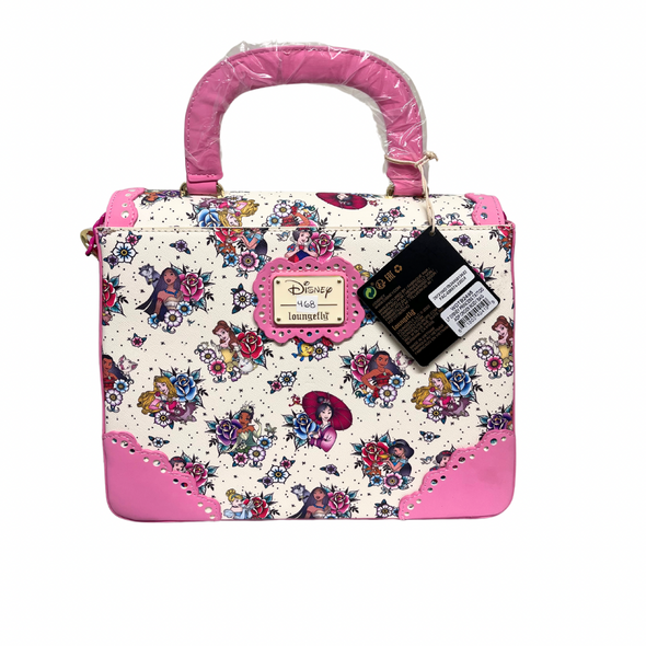 Loungefly Disney Princesses AOP Crossbody DEFECTIVE #468