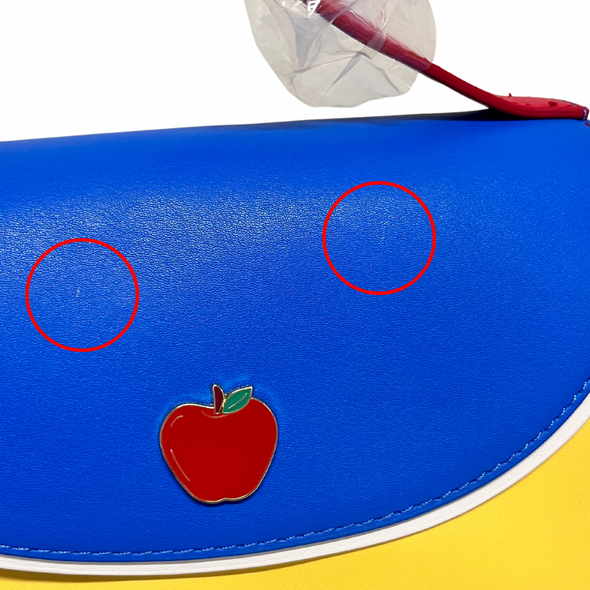 Loungefly Disney Snow White Bow Cosplay Crossbody DEFECTIVE #471