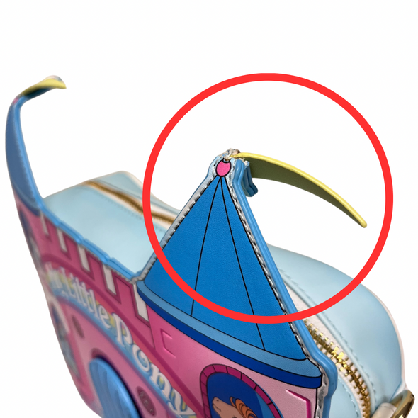 Loungefly My Little Pony Castle Crossbody DEFECTIVE #476