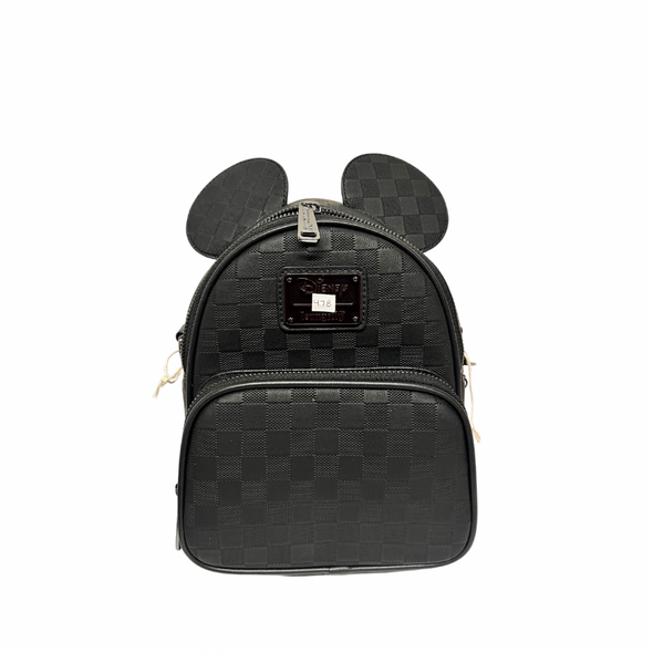 Loungefly Disney Mickey Checkered Convertible Bag DEFECTIVE #478